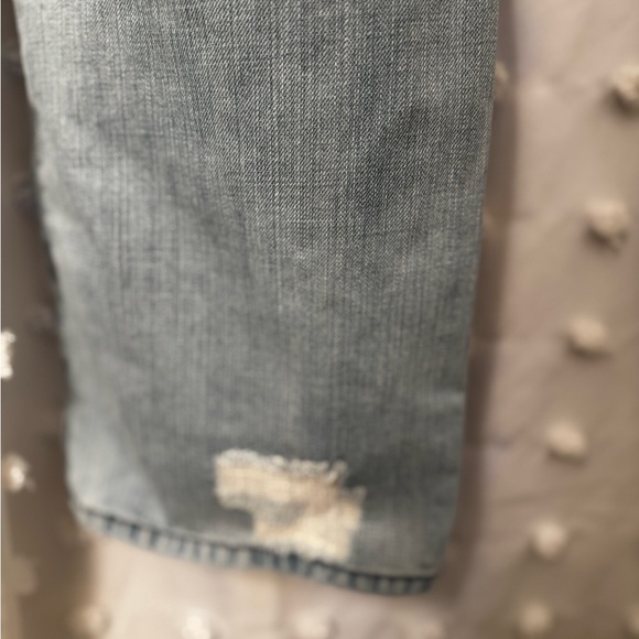 Robin’s Jean Men’s Distressed Studded Denim Jeans Size 36 Light Wash Y2K - Picture 13 of 16